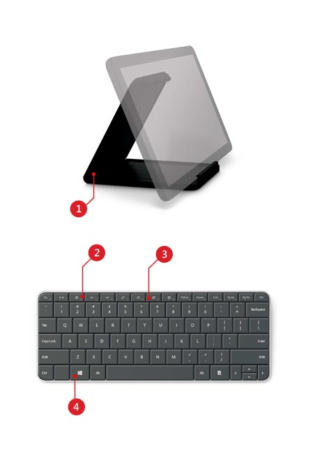 microsoft wedge mobile keyboard manual