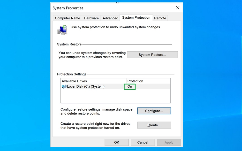 How To Enable System Restore Point In Windows 10 Tech