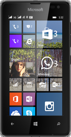 Nokia Lumia  Dsim Specs Black