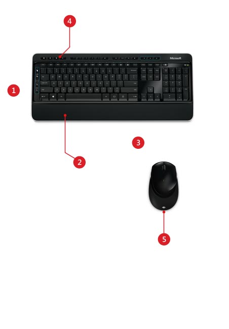 microsoft wireless keyboard 3050 pairing