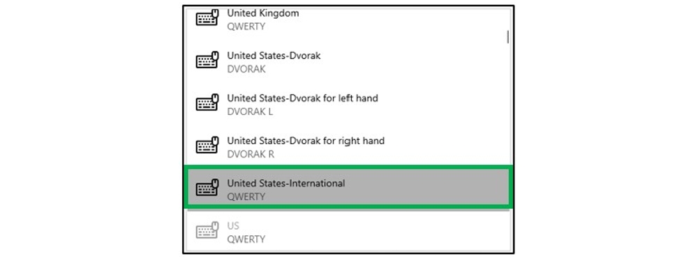 Keyboard Shortcuts For Typing Accent Marks Over Letters In Windows 10 Windows Community