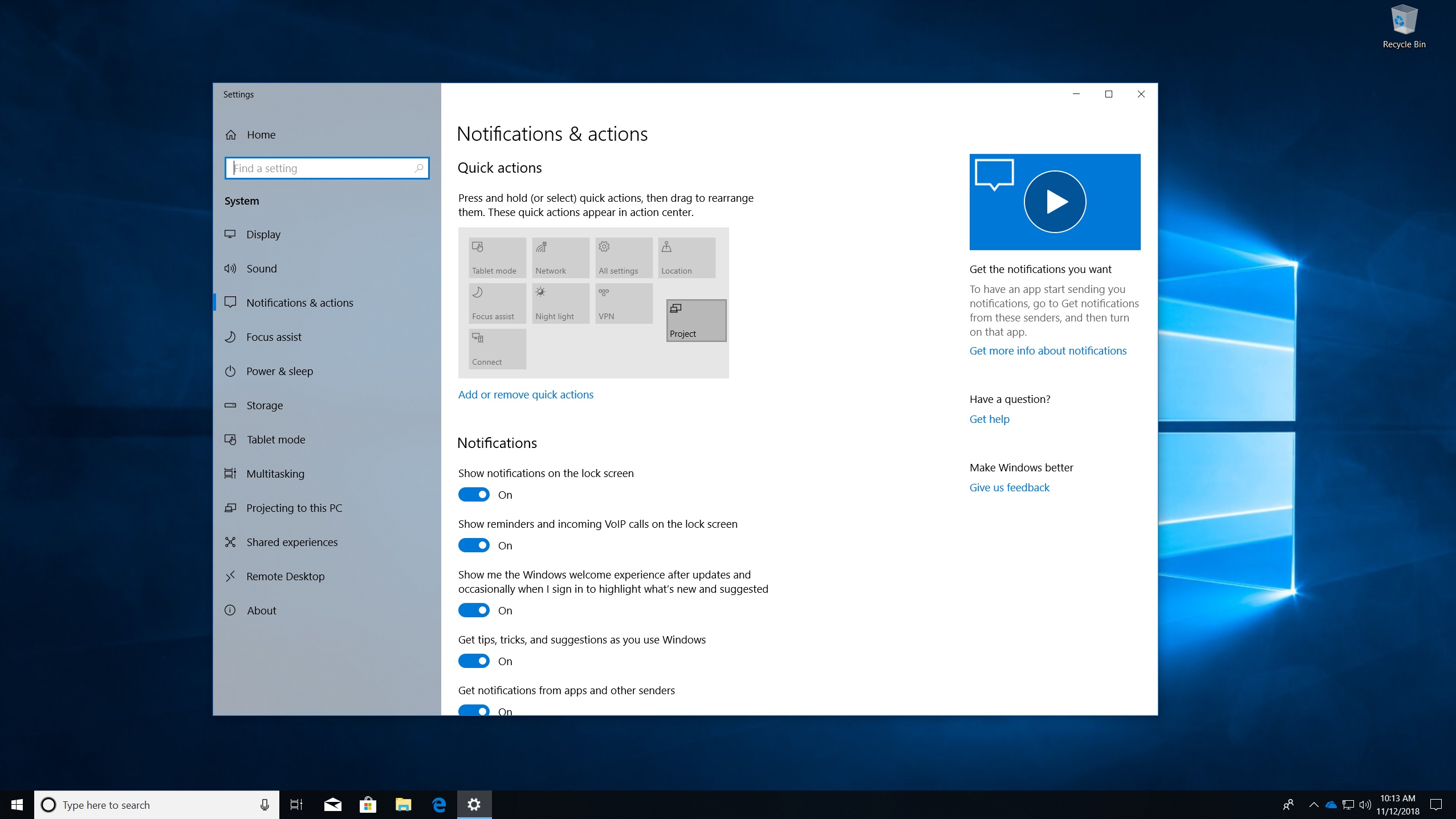Take Control Of Your Notifications In The Windows Action Center Windows Community - roblox download pc windows 10 windows 7 direct link