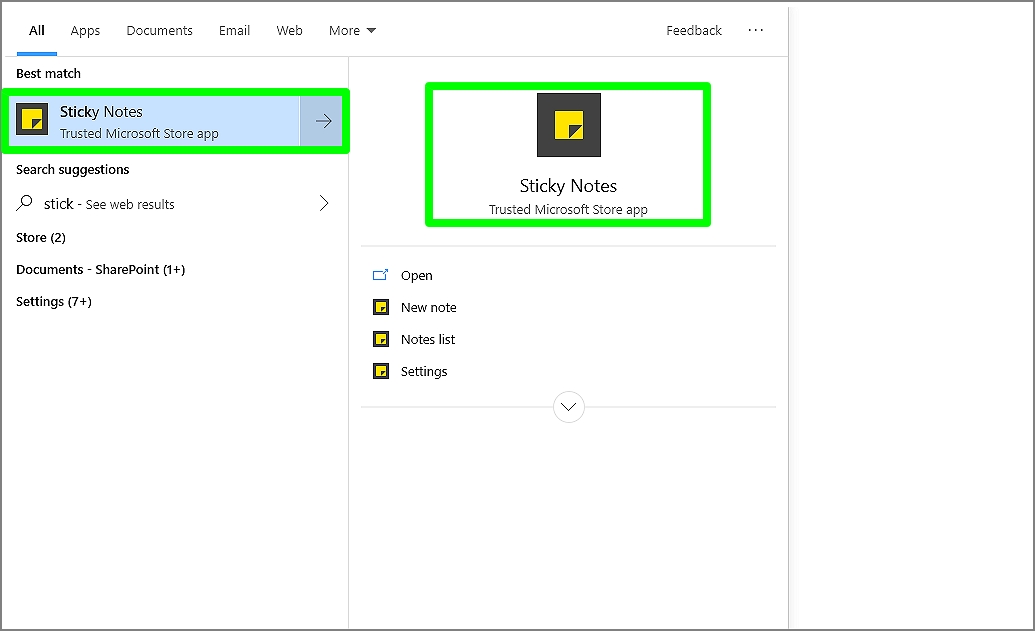 microsoft sticky notes download windows 8