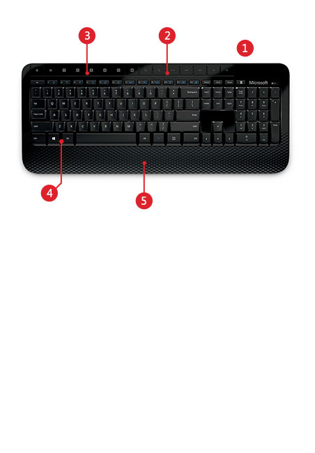 Как включить клавиатуру microsoft wireless keyboard 2000