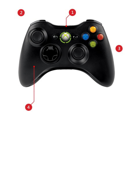 Xbox 360 Wireless Controller product details