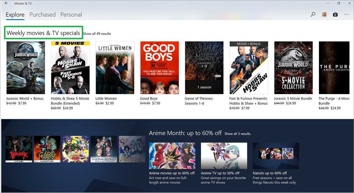Watch Your Favorite Entertainment At Home With The Movies And Tv App Windows Community