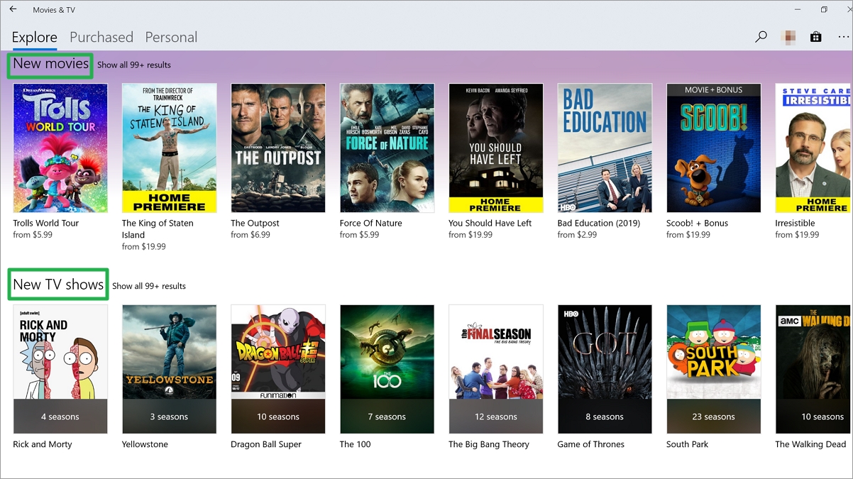 Watch Your Favorite Entertainment At Home With The Movies And Tv App Windows Community
